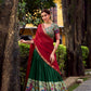 Aastha Silk Printed With Zari Weaving Work Lehenga