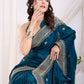 Party Wear Chinon Saree