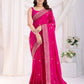 Party Wear Chinon Saree