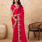 Party Wear Soft Fendy Chiffon Saree