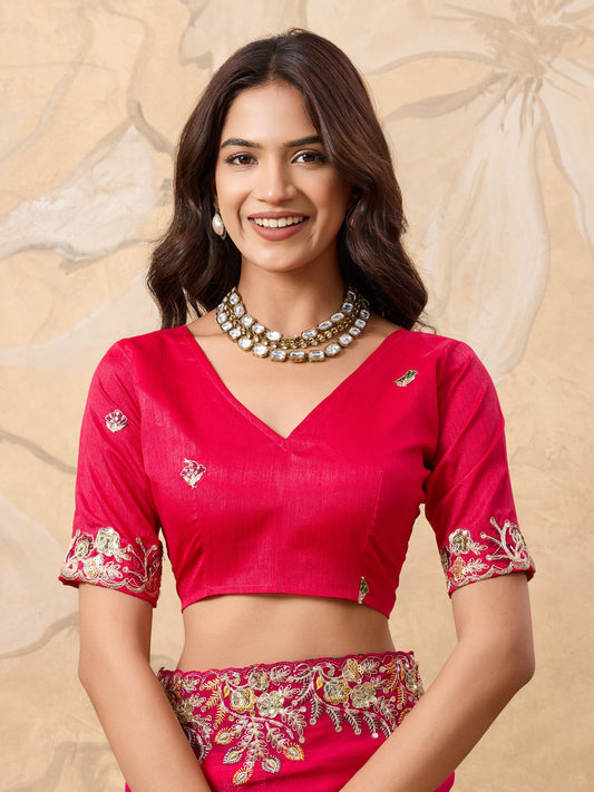 Party Wear Soft Fendy Chiffon Saree