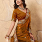 Party Wear Soft Fendy Chiffon Saree
