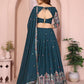 Star Georgette Embroidery Work Lehenga Choli