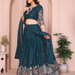 Star Georgette Embroidery Work Lehenga Choli