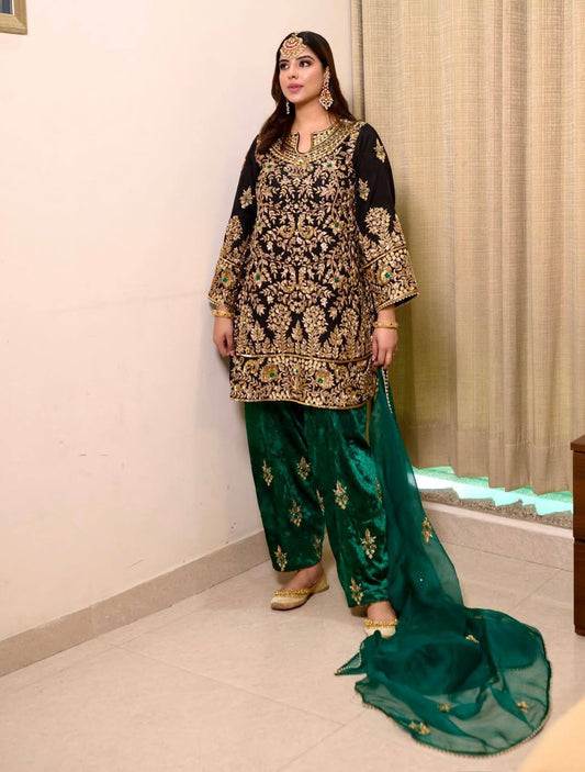 LAUNCHING NEW DESIGNER VELVET SUIT