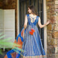 Präsentation des exklusiven Anarkali-Shooting-Designs