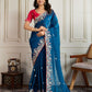 Party Wear Soft Fendy Chiffon silk Saree