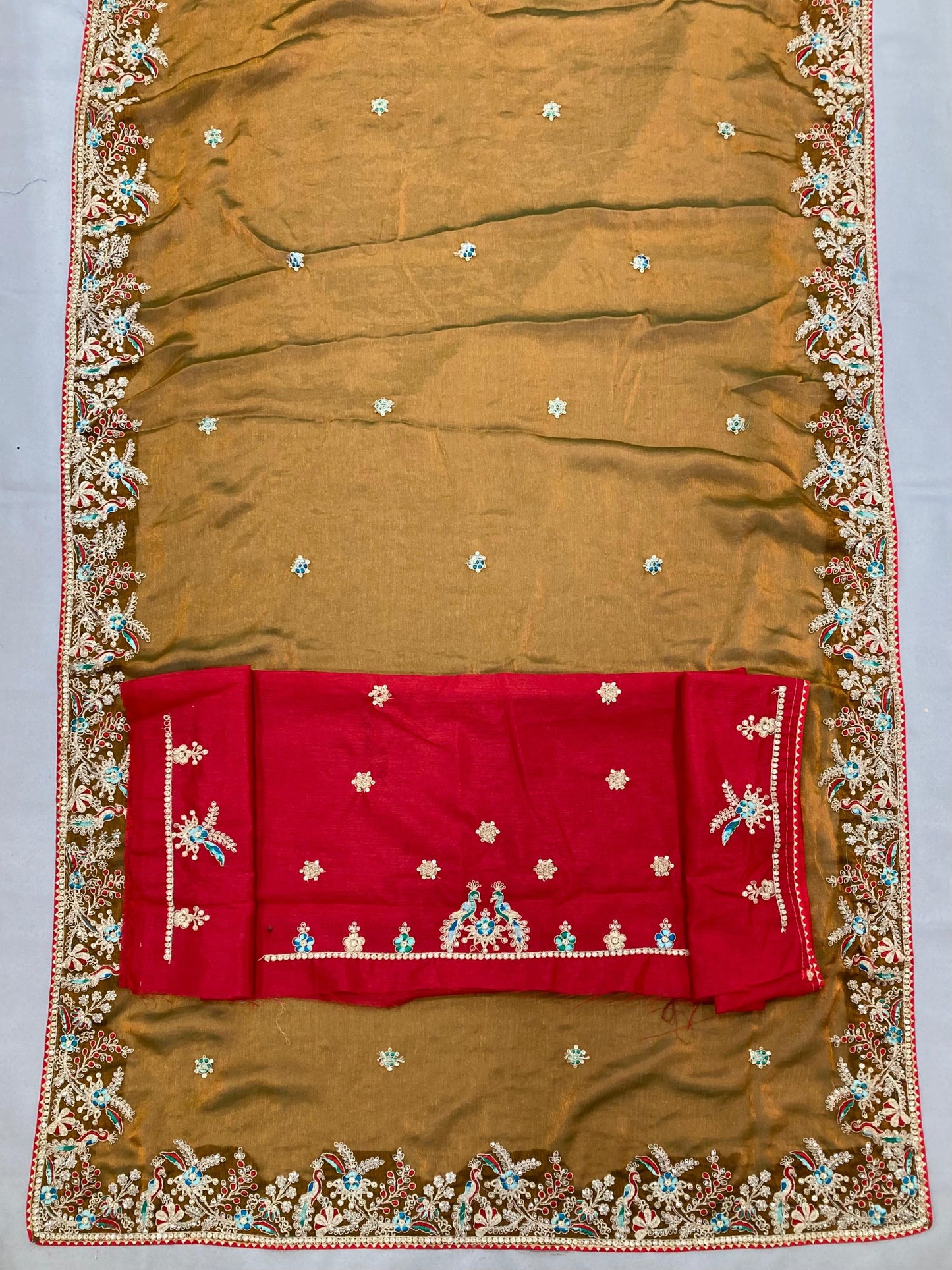 Party Wear Soft Fendy Chiffon silk Saree