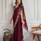Party Wear Soft  Fendy Chiffon silk Saree