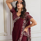 Party Wear Soft  Fendy Chiffon silk Saree