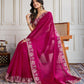 Party Wear Soft  Fendy Chiffon silk Saree