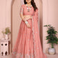 Star Georgette Embroidery Work Lehenga Choli