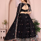 Star Georgette Embroidery Work Lehenga Choli