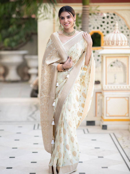 SOFT LICHI SILK CLOTH SAREE