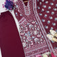 FESTIVAL SPECIAL PRINTED SUIT ON SILK FABRIC TOP AND PLAZZO WITH DUPATTA