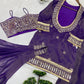 EXCLUSIVE 4 PIECE PLAZZO PAIR WITH REAL MIRROR AND EMBROIDERY WORK