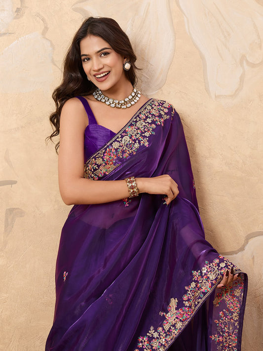 Party Wear Zimmy Chu Saree