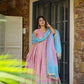 Präsentation des exklusiven Anarkali-Shooting-Designs