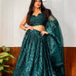 Dazzle this festive season with this beautiful sequins lehenga set