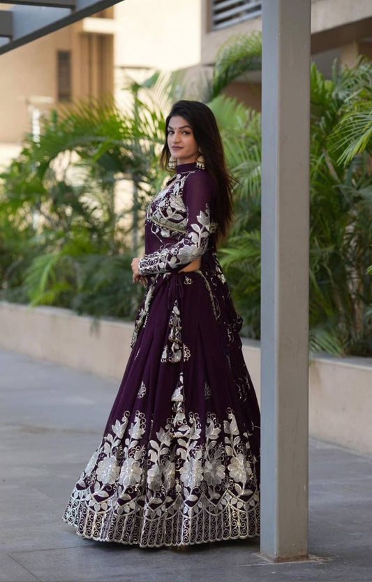 Fox Georgette Launching New Festival Lehenga Choli