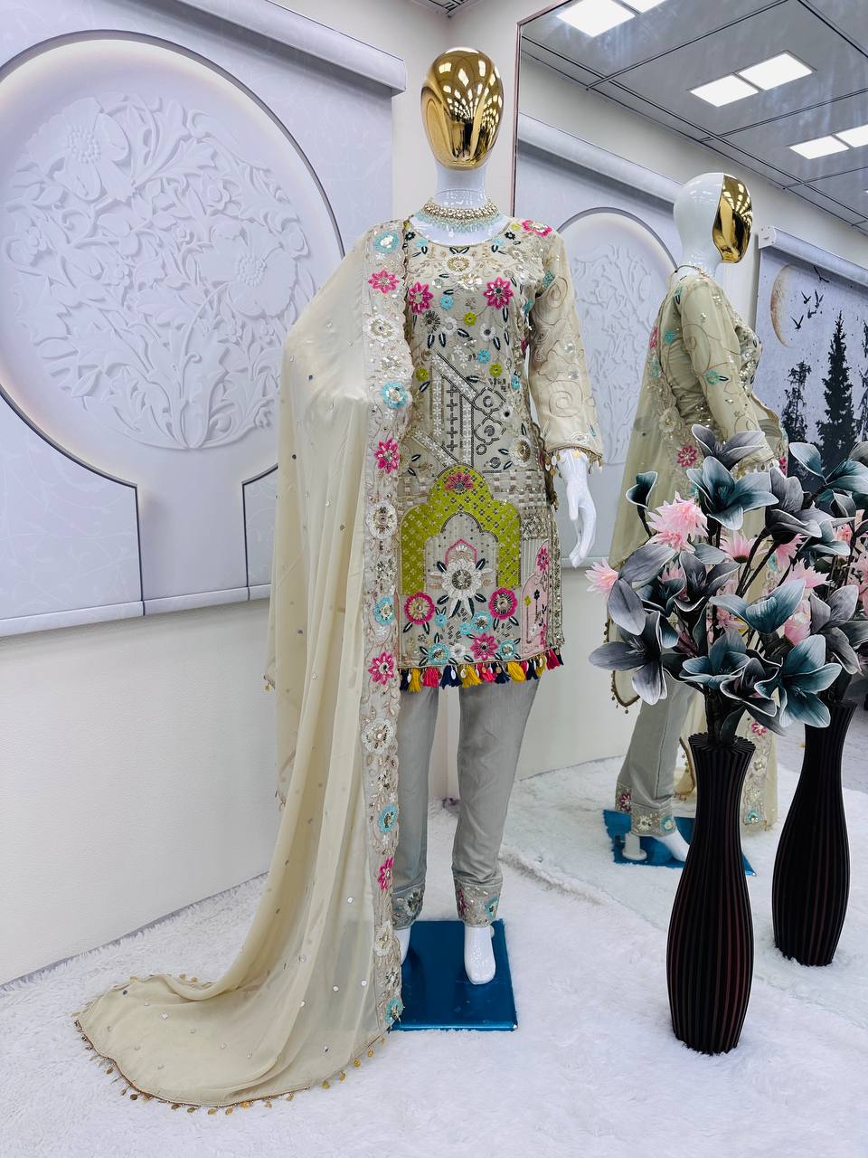 Launching Designer Party Wear Look Collection