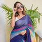 Heavy Cotton Digital Print Border in Saree