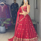 Elegance meets Class in this embroidery lehenga