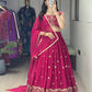 Elegance meets Class in this embroidery lehenga