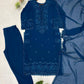 EXCLUSIVE 3 PIECE PLAZZO PAIR WITH DUPATTA IN SEQUENCE EMBROIDERY WORK SUIT