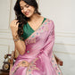 Party Wear Soft Rangoli Silk Saree