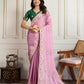 Party Wear Soft Rangoli Silk Saree