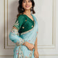 Party Wear Soft Rangoli Silk Saree