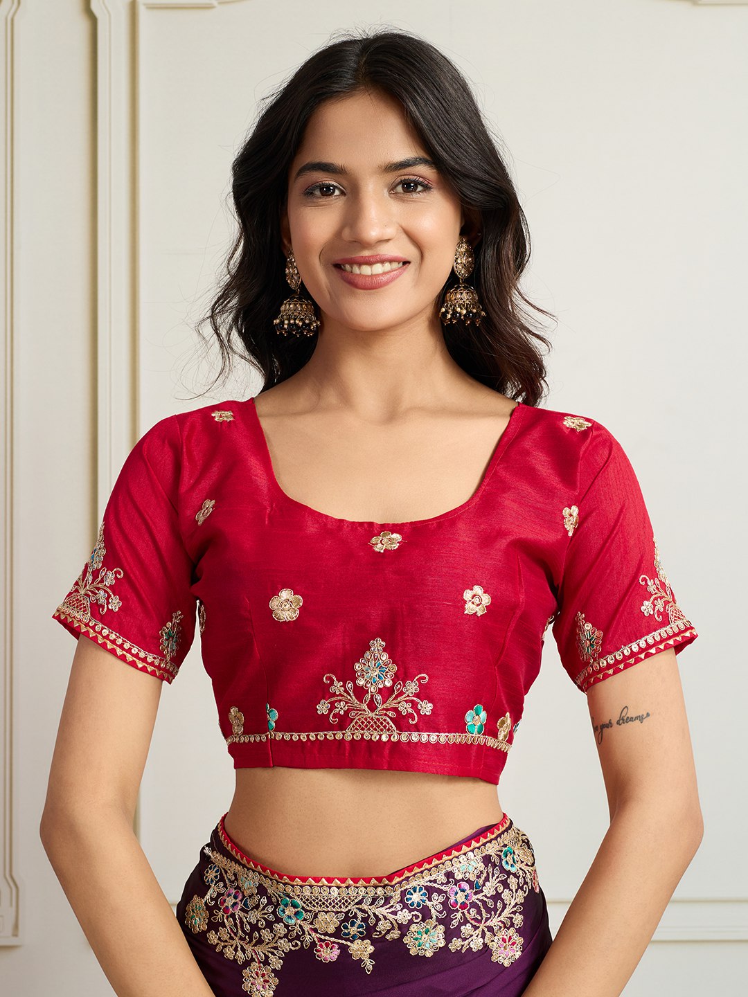 Party Wear Soft Rangoli Silk Saree