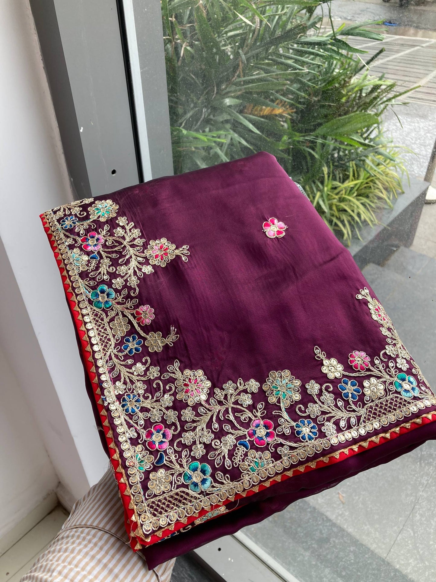 Party Wear Soft Rangoli Silk Saree