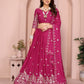 Star Georgette Embroidery Work Lehenga Choli