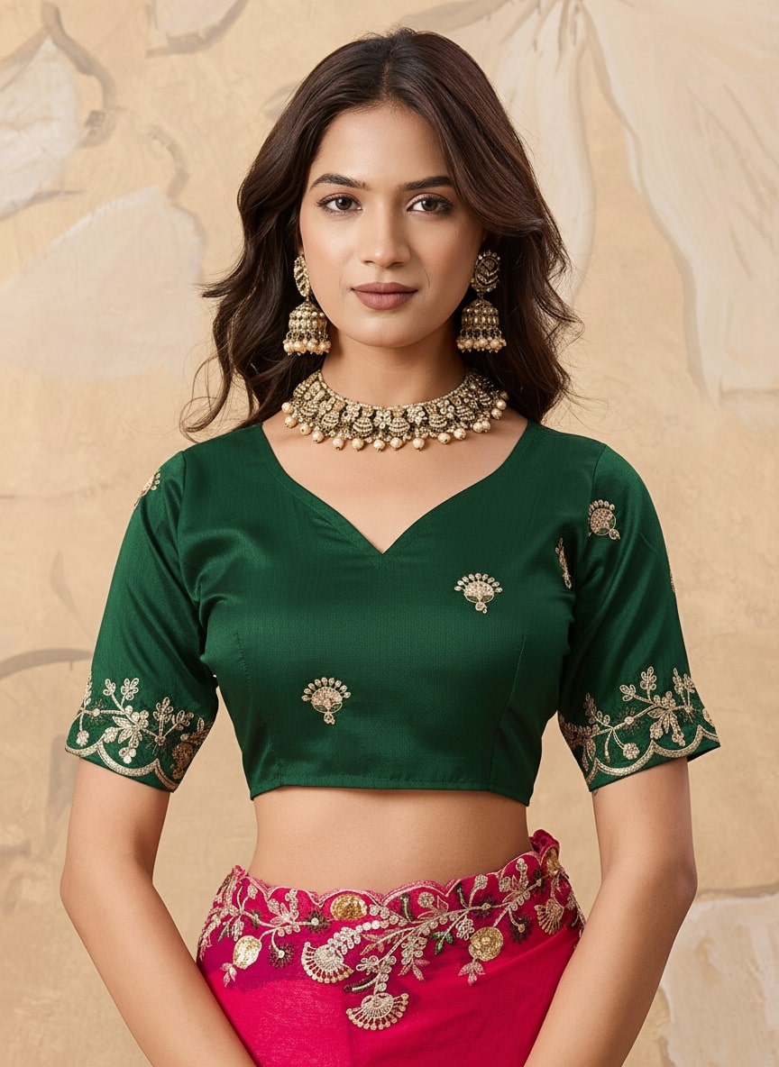 Party Wear Soft Fendy Chiffon Saree