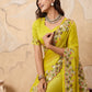 Party Wear Soft Fendy Chiffon Saree