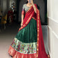 Aastha Silk Printed With Zari Weaving Work Lehenga