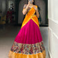 Aastha Silk Printed With Zari Weaving Work Lehenga