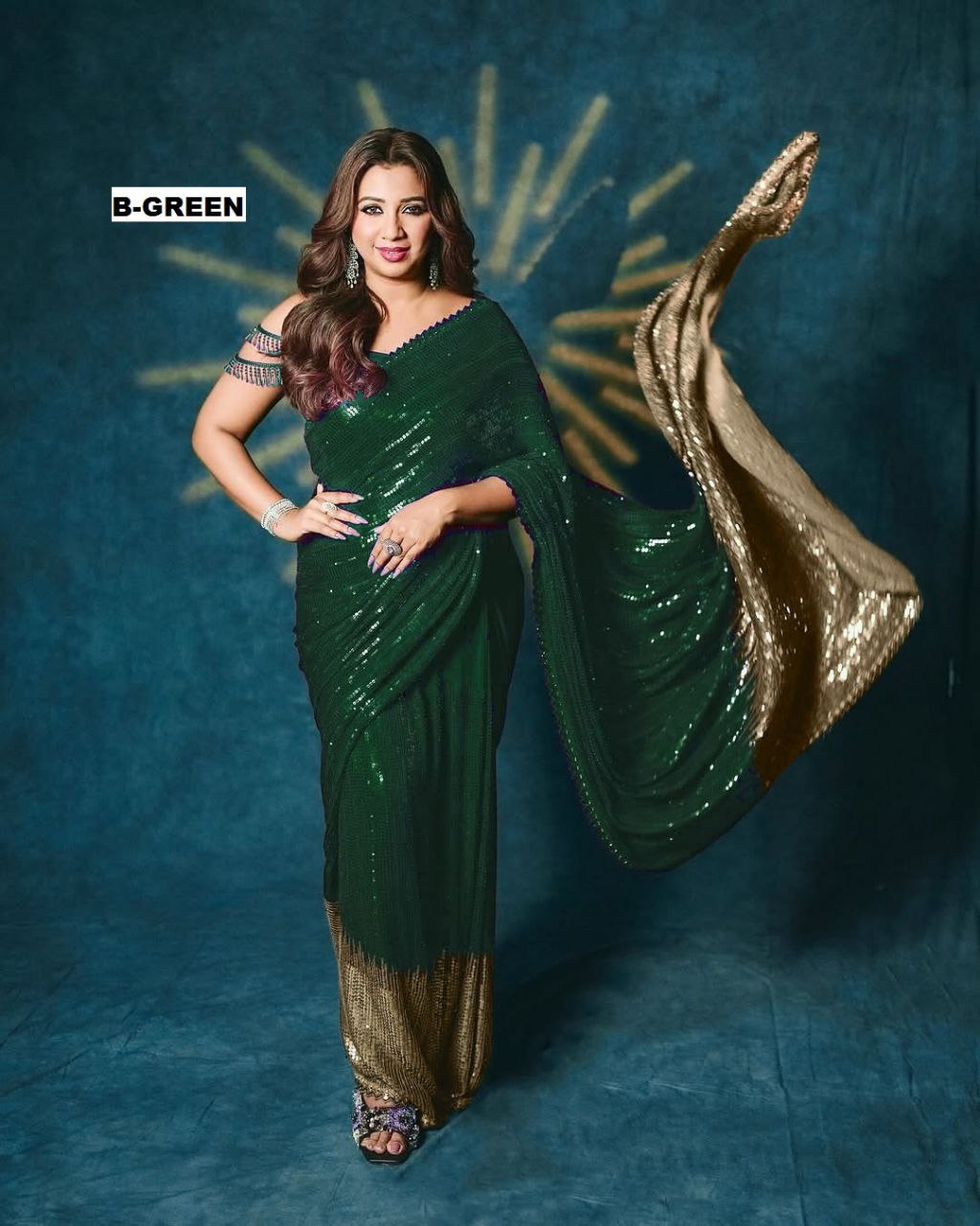 New Bollywood BlockBuster SEQUINS Design Launching