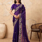 Party Wear Soft Fendy Chiffon Saree