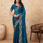 Party Wear Soft Fendy Chiffon Saree