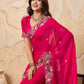 Party Wear Soft Fendy Chiffon Saree