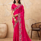 Party Wear Soft Fendy Chiffon Saree