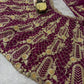 Sehen Sie umwerfend aus in diesem wunderschönen cremefarbenen Lehenga-Set