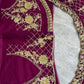 Sehen Sie umwerfend aus in diesem wunderschönen cremefarbenen Lehenga-Set
