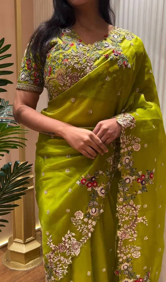 Party Wear Zimmy Chu Saree