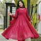 PREMIUM READYMADE KALI-CUT ANARKALI SUIT SET [3 PIS]