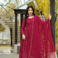 PREMIUM READYMADE KALI-CUT ANARKALI SUIT SET [3 PIS]