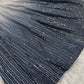 Einführung eines 4 Meter ausgestellten Lehenga mit Paillettenstickerei und Cut-Work